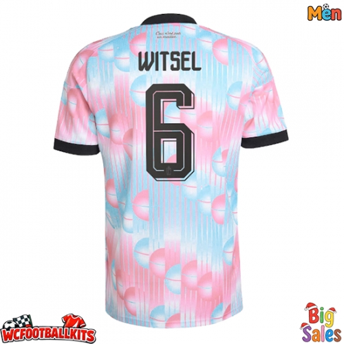 Belgium Axel Witsel #6 Replica Away Stadium Shirt World Cup 2026 Short Sleeve